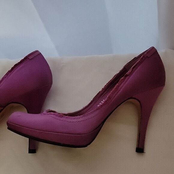 Pedro Garcia distressed purple pumps - Picture 4 of 5